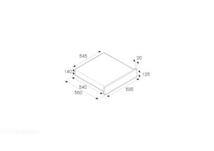 Встраиваемый ящик для подогрева Bertazzoni WD60HERA фото 4 в Тюмени