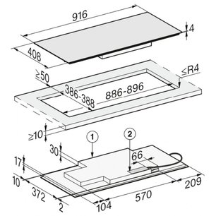 Индукционная варочная панель Miele KM7689 FL фото 3 в Тюмени