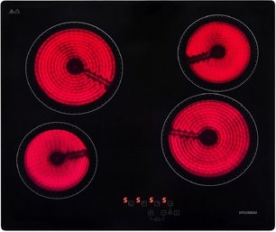 Варочная панель Hyundai HHE 6410 BG фото 2 в Тюмени