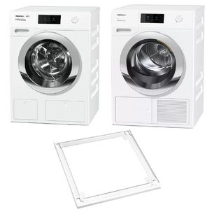 Miele ChromeEdition (стиральная машина WCR890WPS + сушильная машина TCR790WP + монтажный элемент WTV501) фото в Тюмени