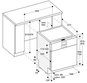 Встраиваемая посудомоечная машина Gaggenau DI 460-113 фото 3 в Тюмени