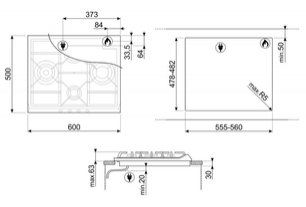 Варочная панель Smeg SR764AS фото 4 в Тюмени