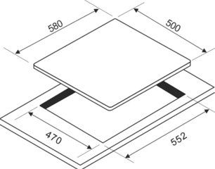 Варочная панель Zigmund Shtain GN 38.61 S фото 3 в Тюмени