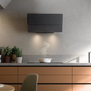 Вытяжка Фалмек Verso 85 bk glass (600) фото 2 в Тюмени Вытяжка Falmec Verso 85 bk glass (600) фото 2 в Тюмени