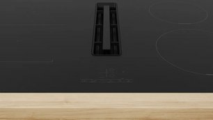 Индукционная варочная панель с вытяжкой Bosch PVS811B16E фото 2 в Тюмени