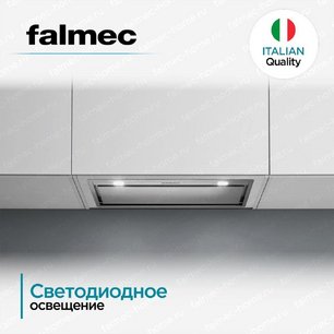 Встраиваемая вытяжка Falmec BUILT-IN BURANO 50 INOX фото 3 в Тюмени