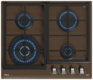Встраиваемая газовая варочная панель Teka GZC 64320 XBN LONDON BRICK BROWN фото в Тюмени