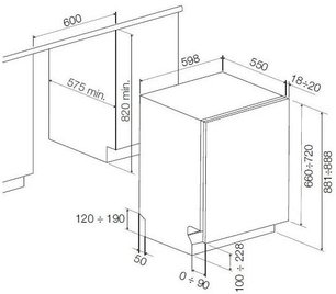 Встраиваемая посудомоечная машина Фулгор Милано FDW 82103 фото 4 в Тюмени Встраиваемая посудомоечная машина Fulgor Milano FDW 82103 фото 4 в Тюмени
