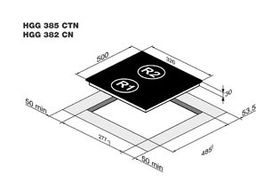 Варочная поверхность Korting HGG 385 CTN фото 3 в Тюмени