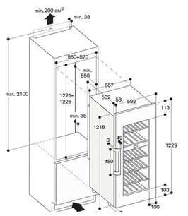 Винный шкаф Гаггенау RW 424-260 фото 2 в Тюмени Винный шкаф Gaggenau RW 424-260 фото 2 в Тюмени