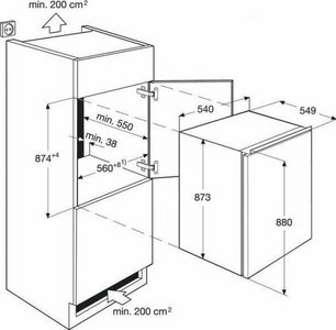 Встраиваемый холодильник Electrolux LRB2AE88S фото 4 в Тюмени