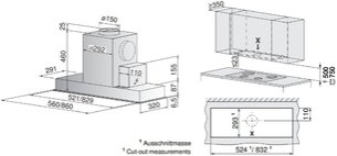 Встраиваемая вытяжка Фауцуг AiroClearCabinet V4000 AE4T-64010 фото 3 в Тюмени Встраиваемая вытяжка V-ZUG AiroClearCabinet V4000 AE4T-64010 фото 3 в Тюмени