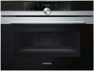 Духовой шкаф с функцией СВЧ Сименс CM633GBS1 с витрины новый фото в Тюмени Духовой шкаф с функцией СВЧ Siemens CM633GBS1 с витрины новый фото в Тюмени