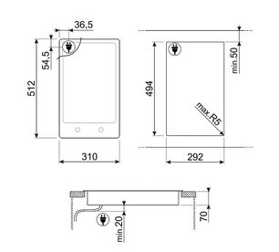 Варочная панель SMEG PGF32I фото 3 в Тюмени