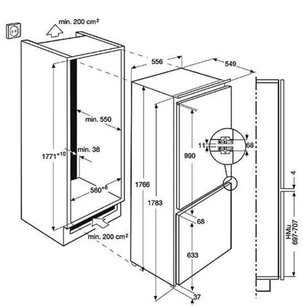 Холодильник AEG SCS81800F0 фото 4 в Тюмени