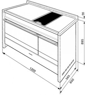 Варочный центр Smeg A3-7 фото 2 в Тюмени