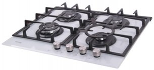 Газовая стеклянная варочная панель Korting HGG 635 CTW фото 2 в Тюмени