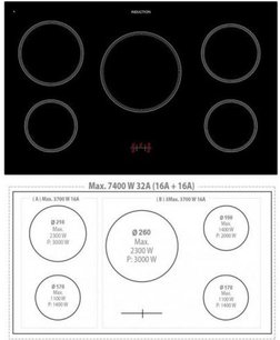 Варочный центр Lofra RNMD96MFTE/5I Br фото 3 в Тюмени