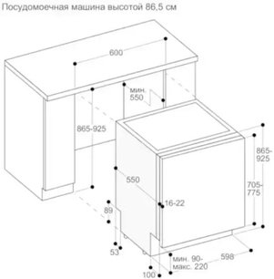 Встраиваемая посудомоечная машина Гаггенау DF271160 фото 2 в Тюмени Встраиваемая посудомоечная машина Gaggenau DF271160 фото 2 в Тюмени
