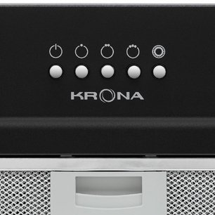Встраиваемая вытяжка KRONA KATE 600 BLACK PB V2 фото 4 в Тюмени