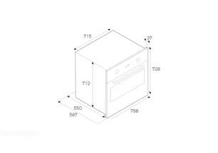 Духовой шкаф Бертаззони F30PROXT фото 4 в Тюмени Духовой шкаф Bertazzoni F30PROXT фото 4 в Тюмени