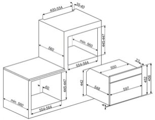 Микроволновая печь Смег SF4750MOT фото 2 в Тюмени Микроволновая печь Smeg SF4750MOT фото 2 в Тюмени