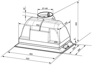 Вытяжка Смег KSEG5X фото 3 в Тюмени Вытяжка Smeg KSEG5X фото 3 в Тюмени