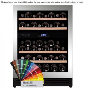 Встраиваемый винный шкаф Dunavox DAUF-45.125DC.TO фото в Тюмени