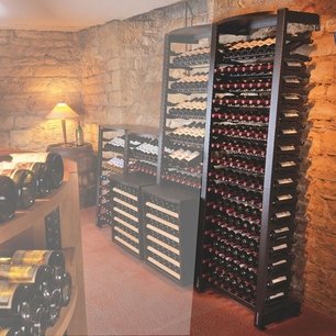 Стеллаж для хранения вина Eurocave Modulosteel 1 модуль фото в Тюмени