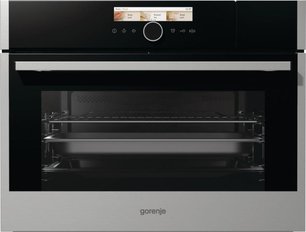 Компактная духовка с функцией пароварки и СВЧ Горение BCMS598S19X фото в Тюмени Компактная духовка с функцией пароварки и СВЧ Gorenje BCMS598S19X фото в Тюмени