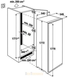 Встраиваемый холодильник Kuppersbusch FK 8305.0 i фото 4 в Тюмени