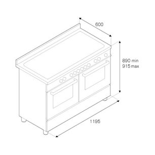 Варочный центр Bertazzoni HER120 6G MFE D NET фото 4 в Тюмени