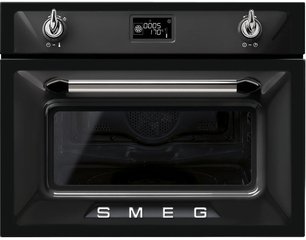 Компактный духовой шкаф с СВЧ Смег SF4920MCN фото в Тюмени Компактный духовой шкаф с СВЧ Smeg SF4920MCN фото в Тюмени