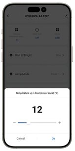 Встраиваемый винный шкаф Dunavox DVN-44.120DB.TO фото 3 в Тюмени