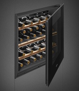 Встраиваемый холодильный шкаф для вина Smeg CVI129B3 фото 4 в Тюмени