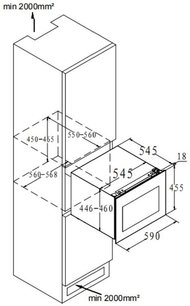 Встраиваемый винный шкаф Korting KFW 501 SL GN фото 4