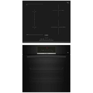 Bosch (варочная панель PVS631FB5E + духовой шкаф HBJ559YB6R) фото в Тюмени