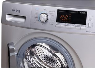 Узкая стиральная машина Кертинг KWM 47T1480 S фото 3 в Тюмени Узкая стиральная машина Korting KWM 47T1480 S фото 3 в Тюмени