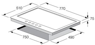 Варочная панель Fulgor Milano CPH 765 GWK X фото 4 в Тюмени