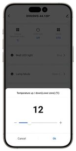 Встраиваемый винный шкаф Dunavox DVH-70.185DB.TO фото 4 в Тюмени