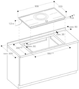 Индукционная варочная панель Gaggenau CI283102 фото 2 в Тюмени