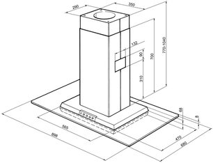 Вытяжка Смег KSEIV97X2 фото 4 в Тюмени Вытяжка Smeg KSEIV97X2 фото 4 в Тюмени