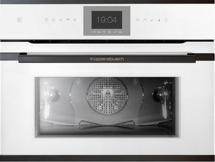 Компактный духовой шкаф с паром Kuppersbusch CBD 6550.0 W6 Black Steel фото в Тюмени