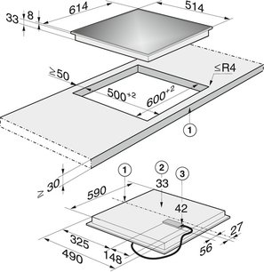 Независимая варочная панель Miele KM 5814 фото 2 в Тюмени