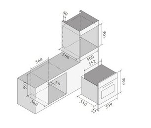 Духовой шкаф ILVE OV60-SNT3/MGB фото 2 в Тюмени