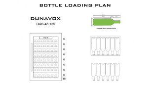 Винный шкаф Dunavox DAB-48.125SS фото 4 в Тюмени