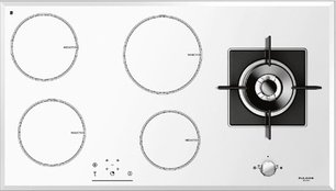 Газо-электрическая панель Fulgor Milano SH 905 ID G DWK WH фото в Тюмени