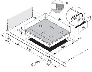 Независимая варочная панель De Dietrich DTG 775 XR фото 2 в Тюмени