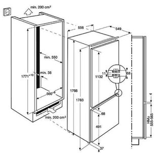 Холодильник AEG SCZ71800F0 фото 4 в Тюмени