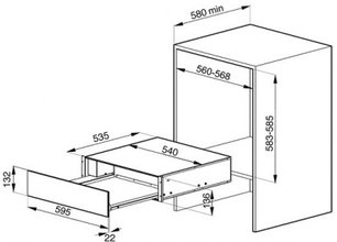 Подогреватель Smeg CT15X фото 2 в Тюмени
